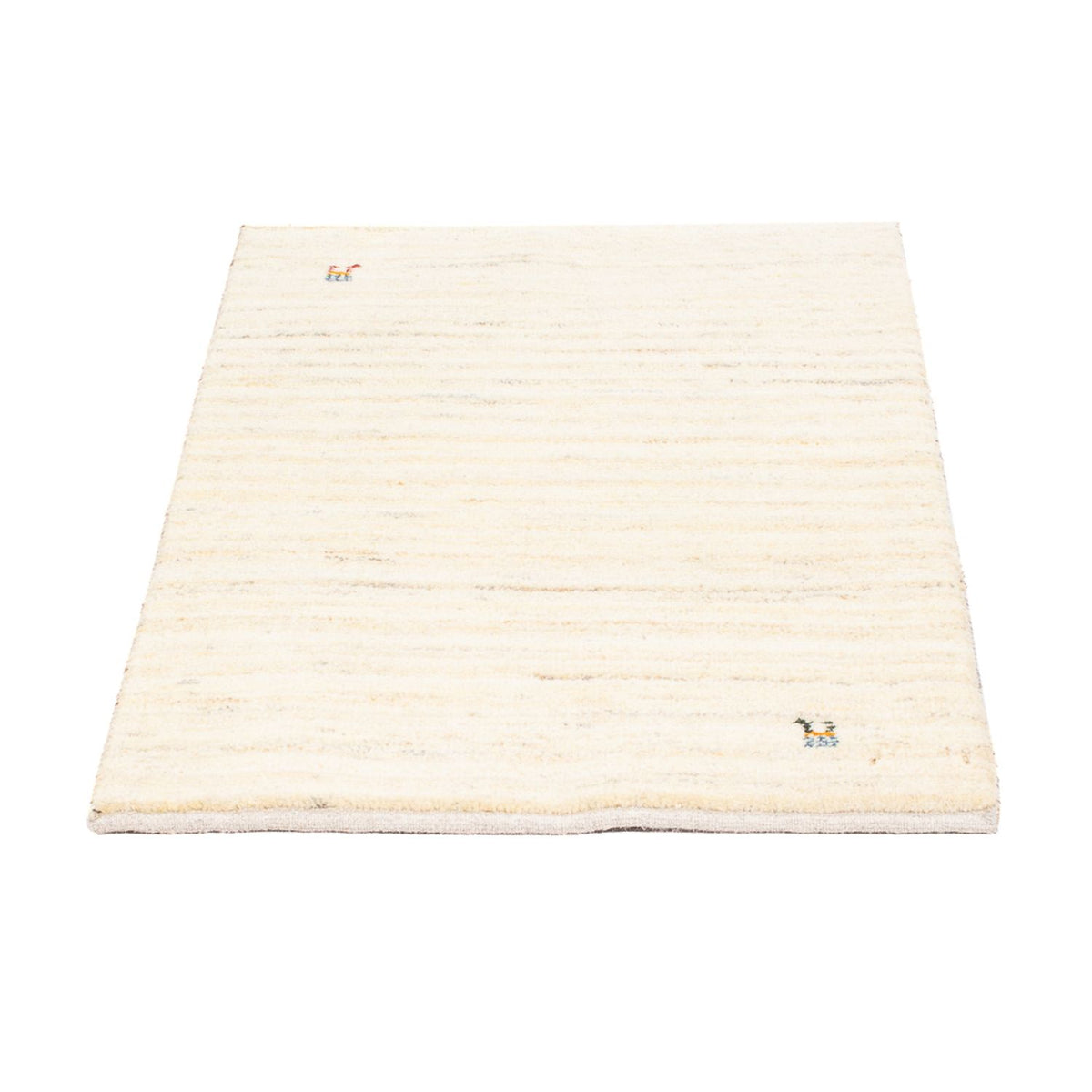 Alfombra Gabbeh - Persa - 86 x 60 cm - beige