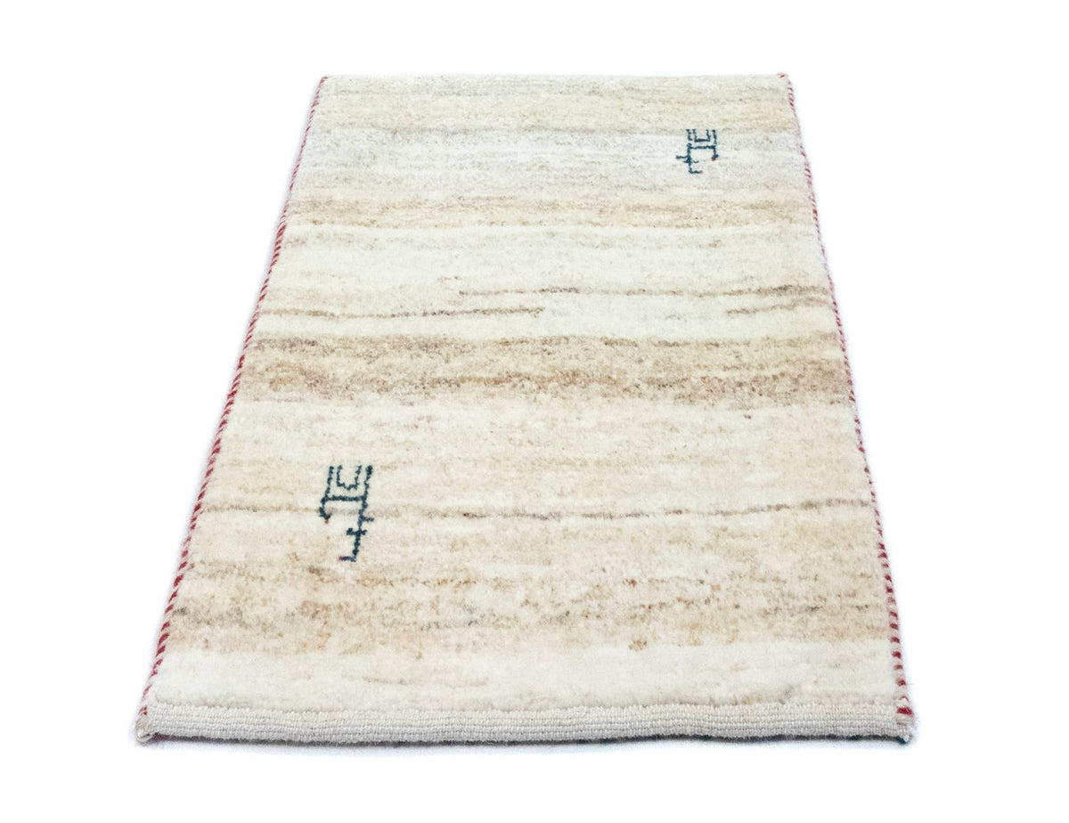 Alfombra Gabbeh - Persa - 60 x 40 cm - beige