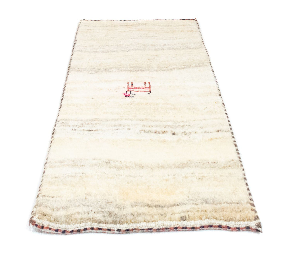 Alfombra Gabbeh - Persa - 60 x 40 cm - beige