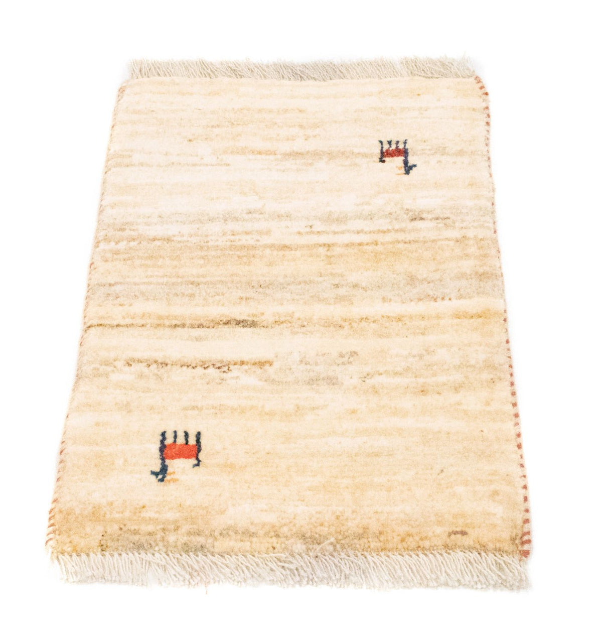Alfombra Gabbeh - Persa - 60 x 40 cm - beige