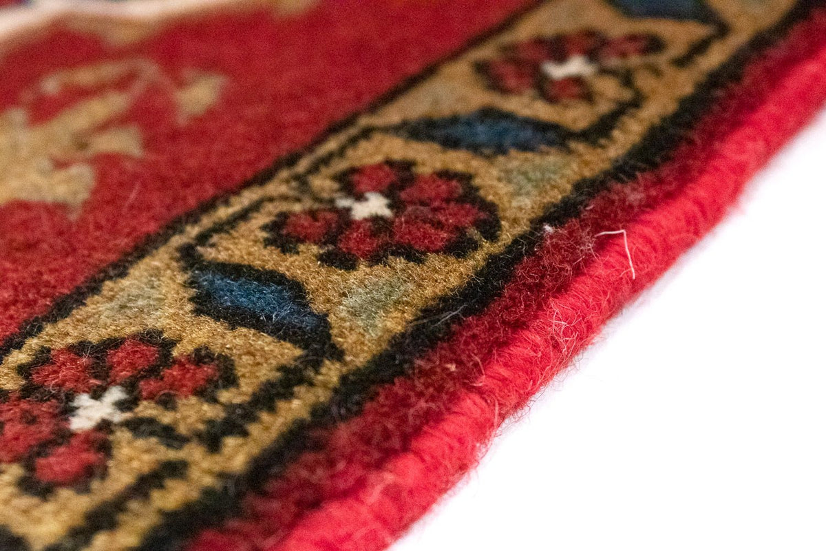 Alfombra persa - Nómada cuadrado  - 54 x 40 cm - rojo