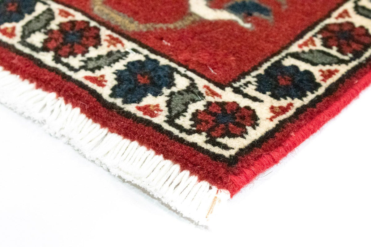 Alfombra persa - Nómada cuadrado  - 54 x 40 cm - marrón