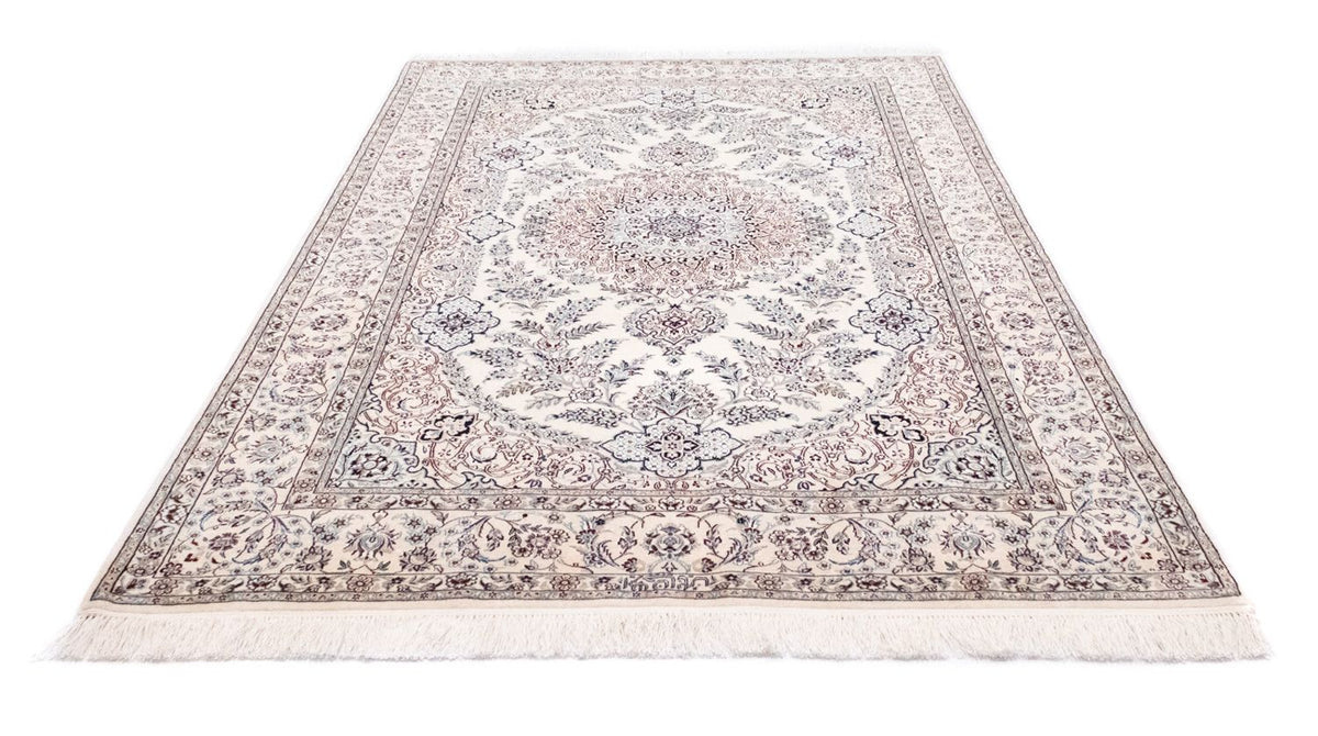 Alfombra Persa - Nain - Prima - 234 x 145 cm - blanco natural