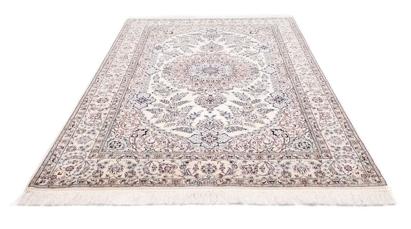 Alfombra Persa - Nain - Prima - 234 x 145 cm - blanco natural