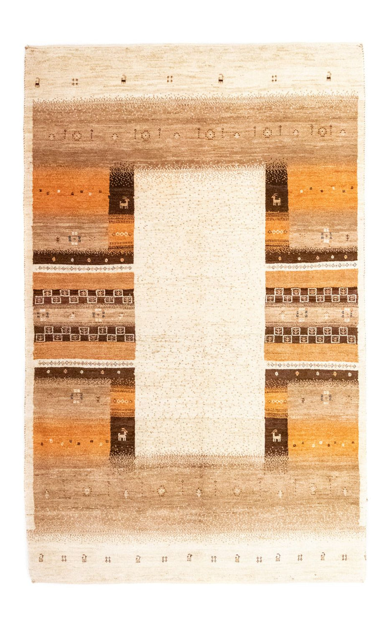 Alfombra Gabbeh - Loribaft Persa - 257 x 160 cm - beige