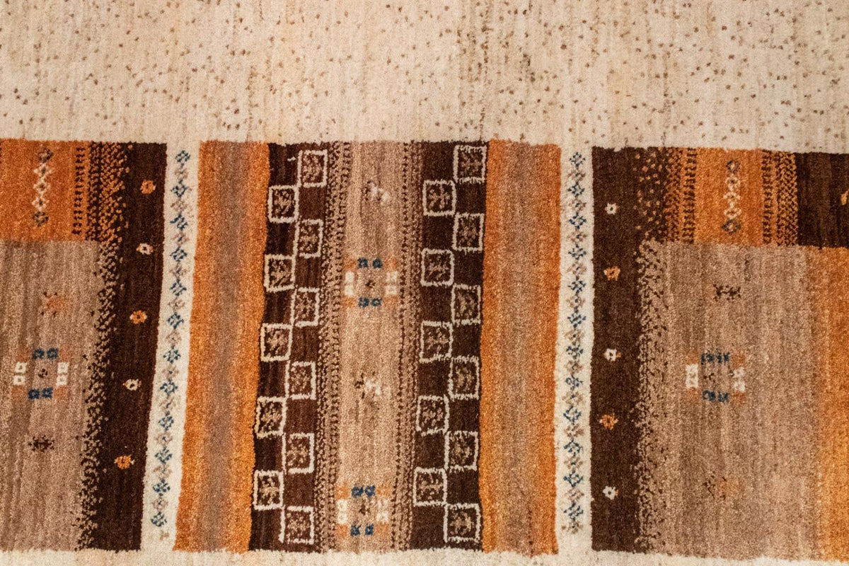 Alfombra Gabbeh - Loribaft Persa - 257 x 160 cm - beige