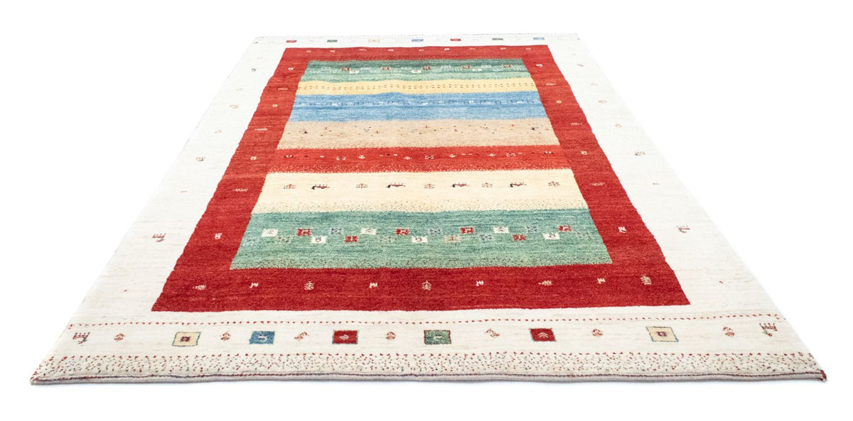 Alfombra Gabbeh - Loribaft Persa - 252 x 170 cm - multicolor