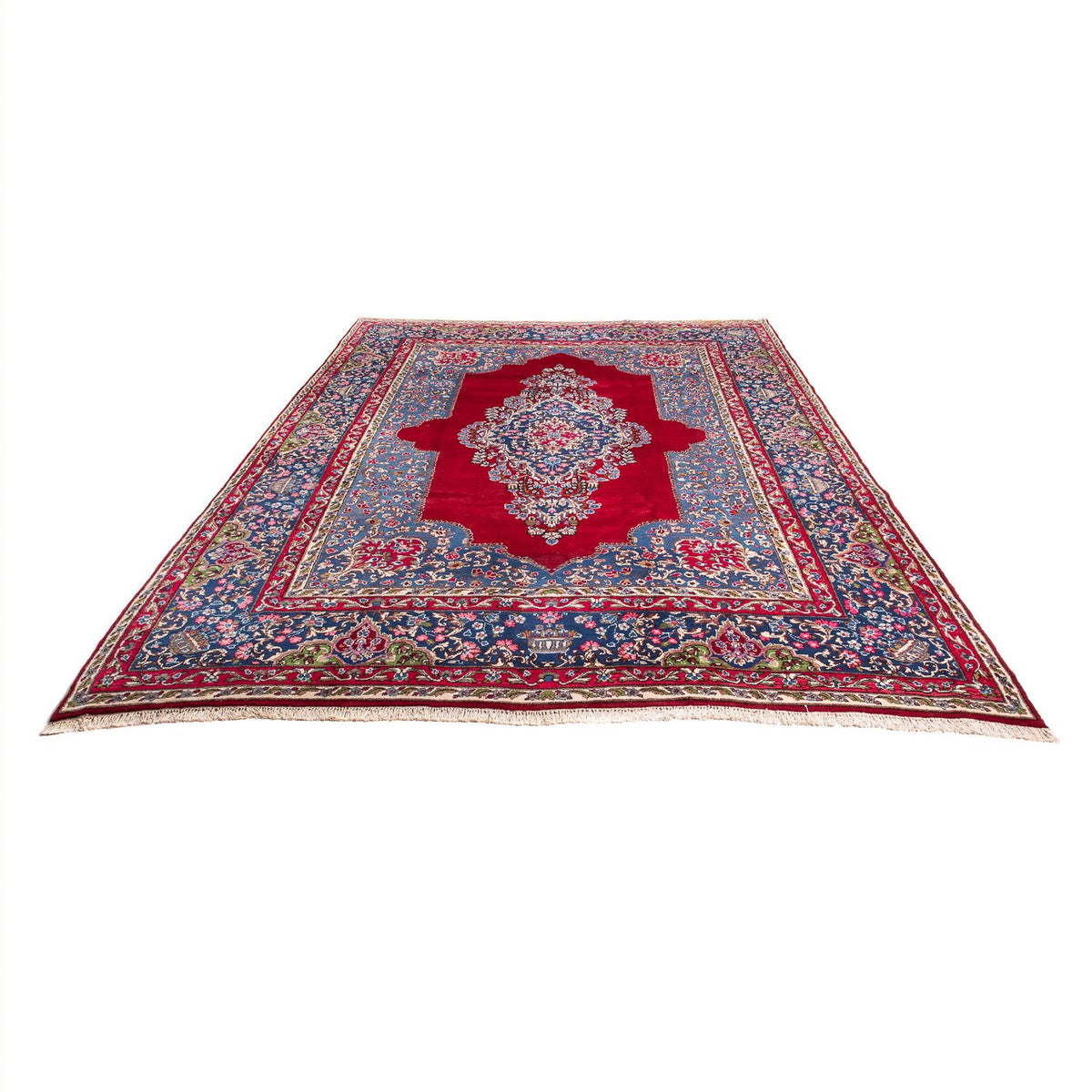 Alfombra persa - Clásica - 362 x 249 cm - rojo oscuro