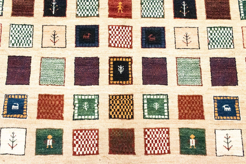 Alfombra Gabbeh - Loribaft Persa - 250 x 160 cm - colorido