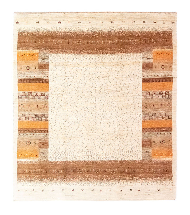 Alfombra Gabbeh - Loribaft Persa - 237 x 200 cm - beige