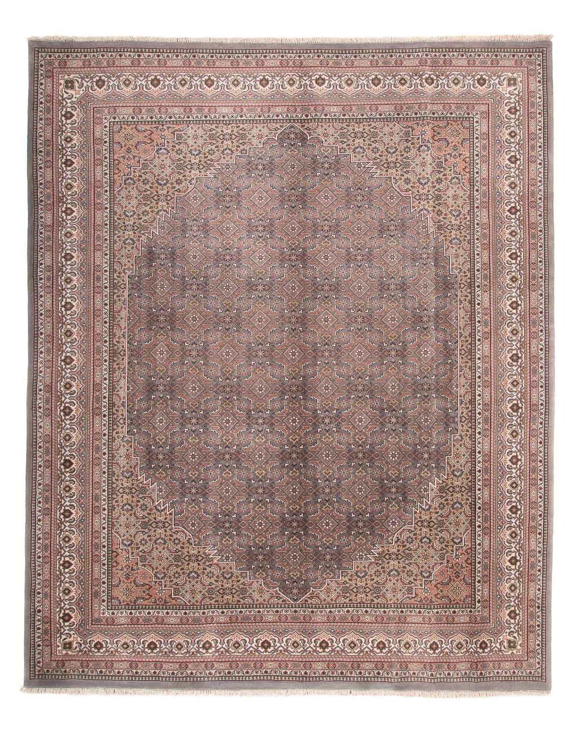Alfombra oriental - Bidjar - Indus - 299 x 248 cm - marrón oscuro