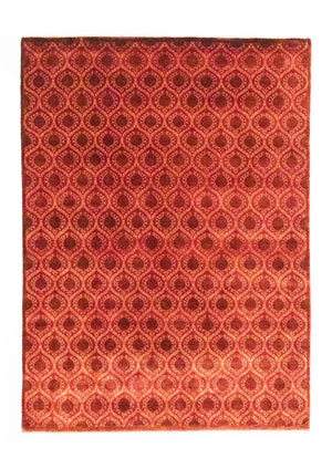 Alfombra Gabbeh - Loribaft Persa - 242 x 172 cm - naranja