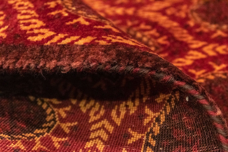 Alfombra Gabbeh - Loribaft Persa - 242 x 172 cm - naranja