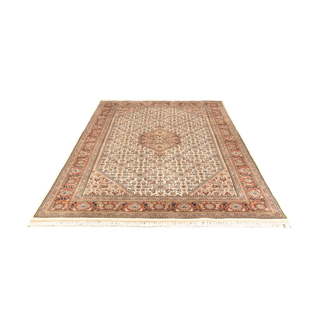 Alfombra oriental - Bidjar - Indus - 242 x 173 cm - beige