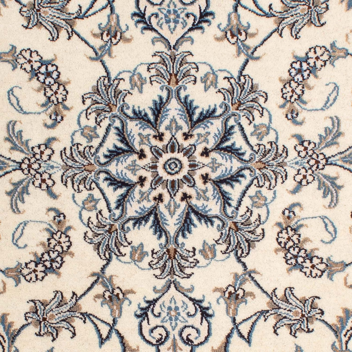 Alfombra persa - Nain - 137 x 90 cm - beige