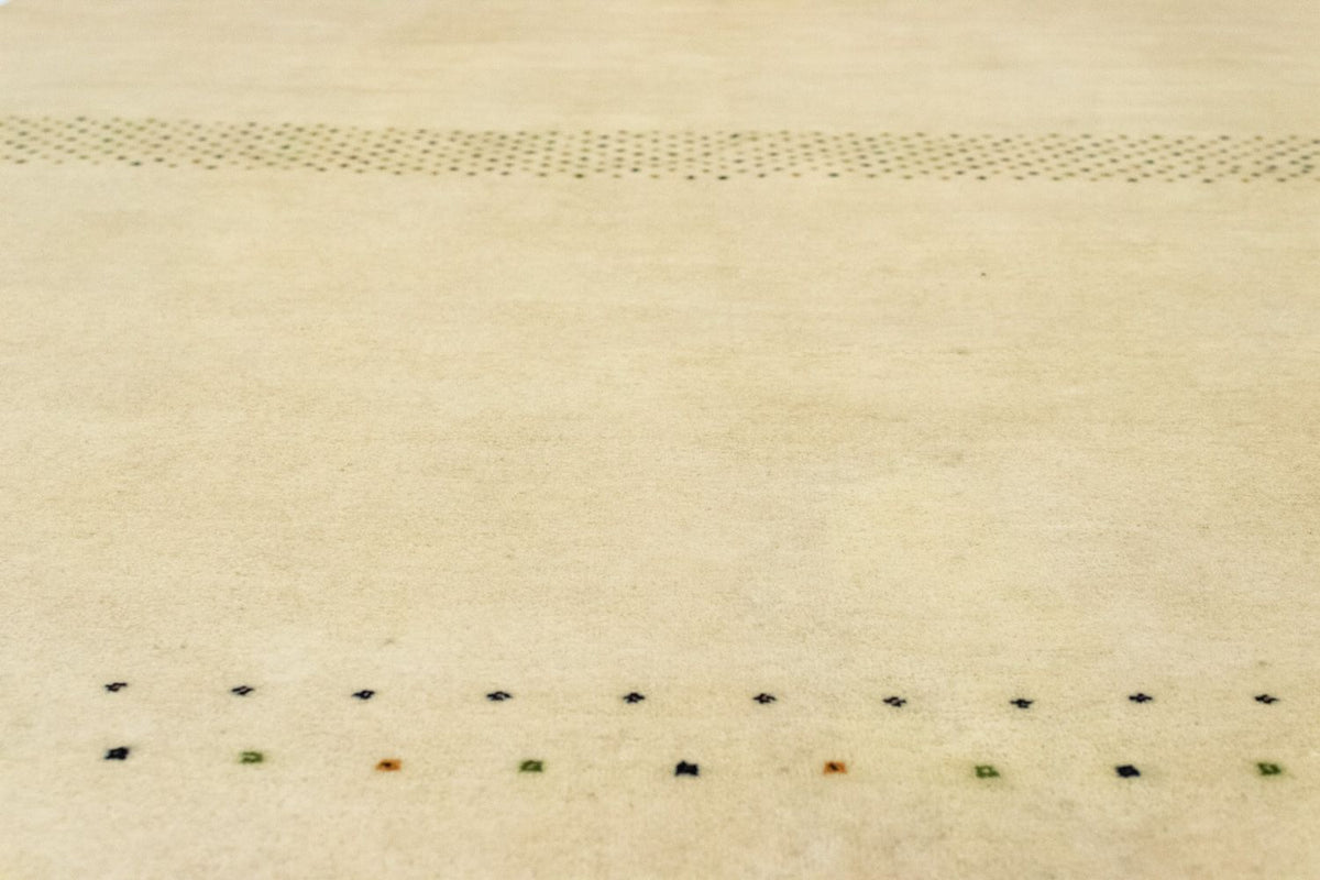 Alfombra Gabbeh - Loribaft Persa - 238 x 175 cm - beige