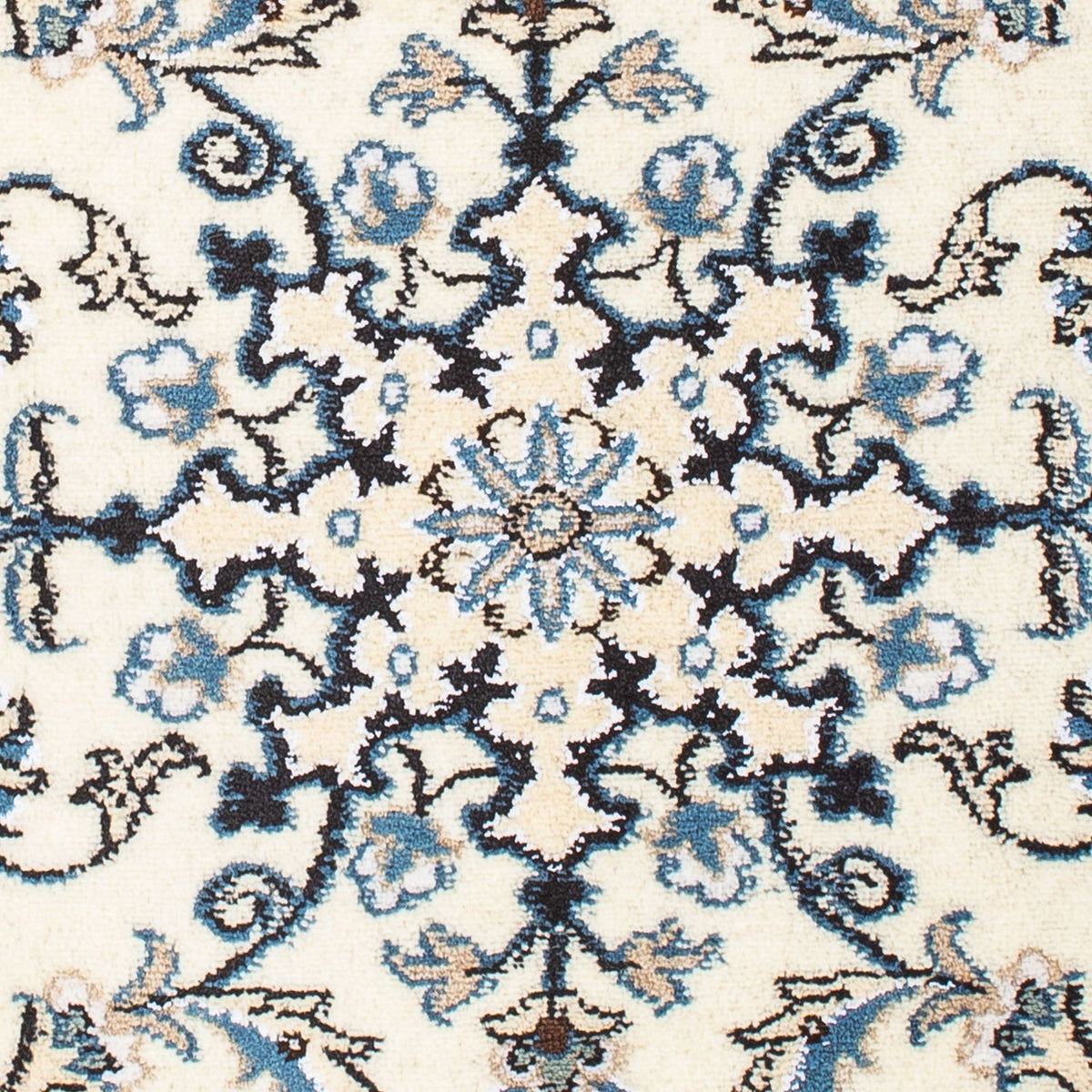 Alfombra persa - Nain - 81 x 57 cm - beige