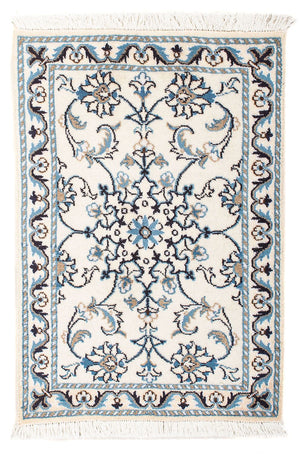 Alfombra persa - Nain - 84 x 57 cm - beige