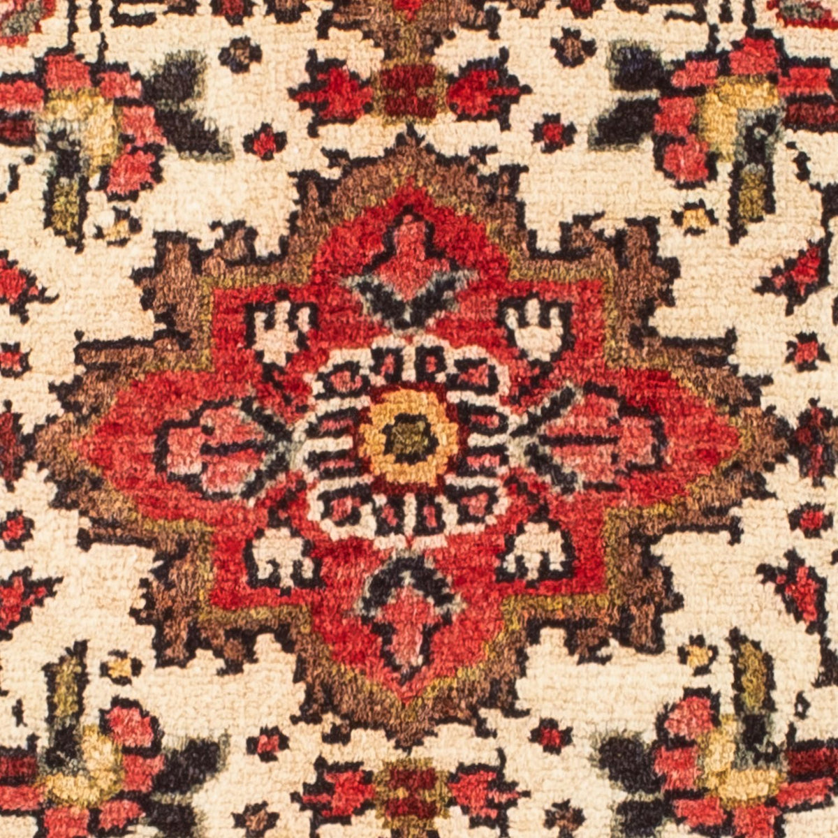 Alfombra persa - Nómada - 77 x 57 cm - beige