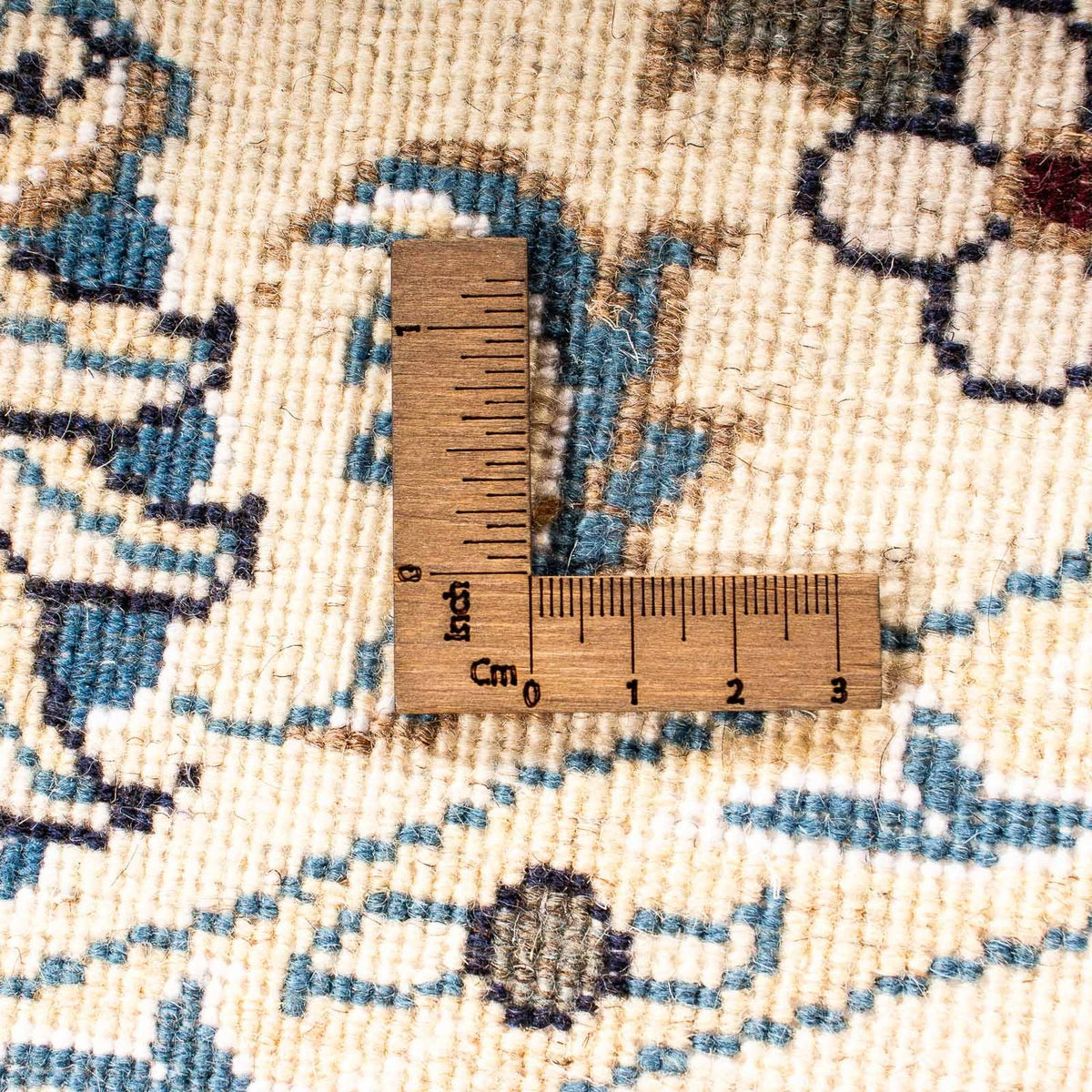 Alfombra persa - Nain redondo  - 150 x 150 cm - beige