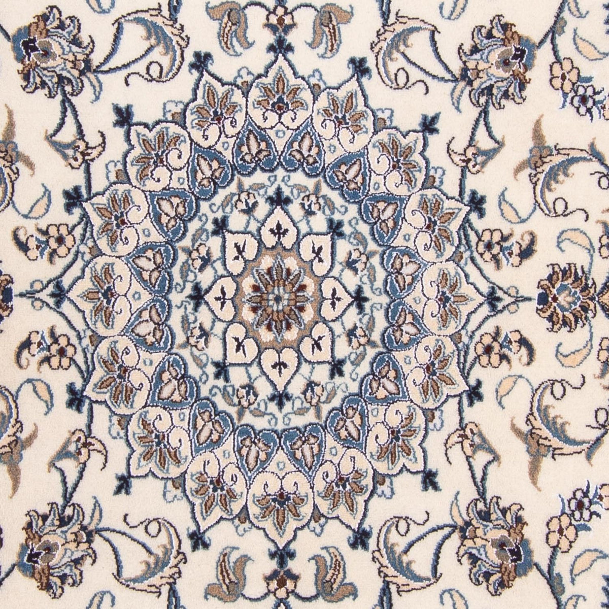 Alfombra persa - Nain - 266 x 198 cm - beige