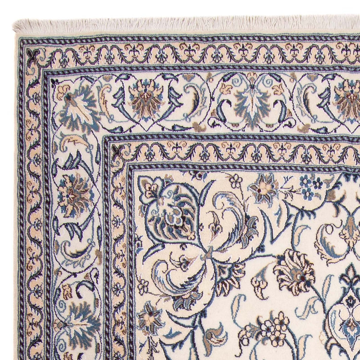 Alfombra persa - Nain - 266 x 198 cm - beige