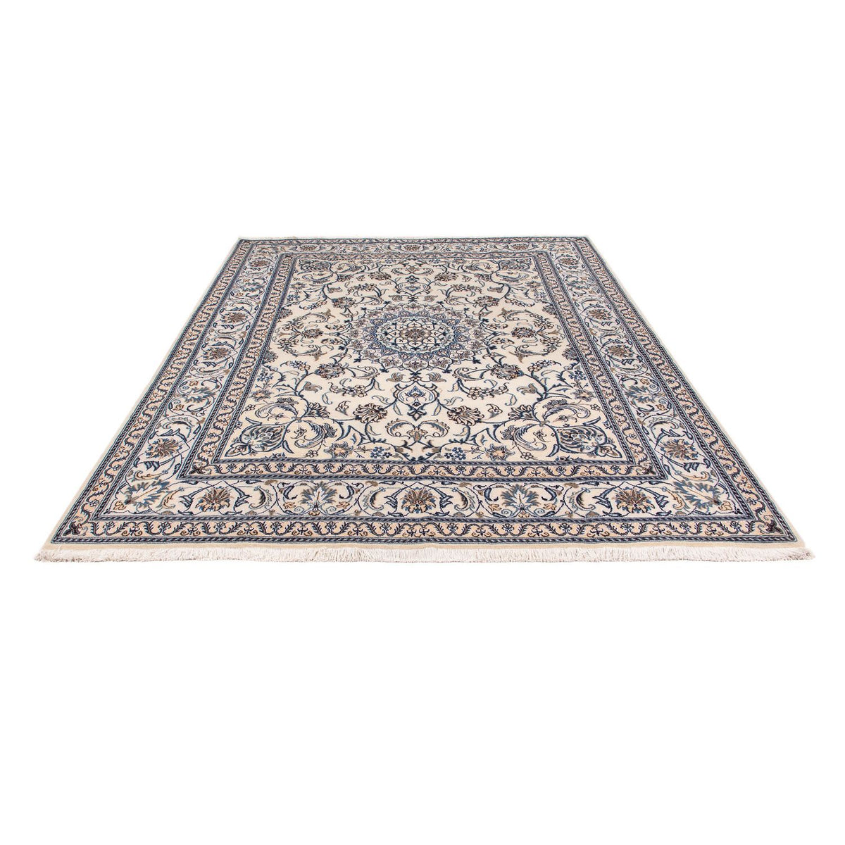 Alfombra persa - Nain - 266 x 198 cm - beige