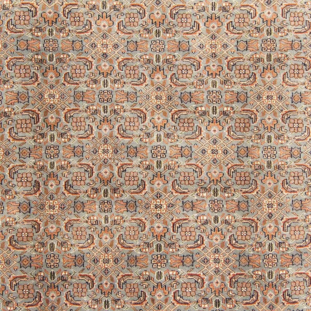 Alfombra oriental - Bidjar - Indus - 237 x 168 cm - gris claro