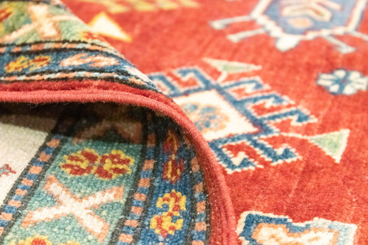 Alfombra Ziegler - Kazak - 253 x 188 cm - naranja