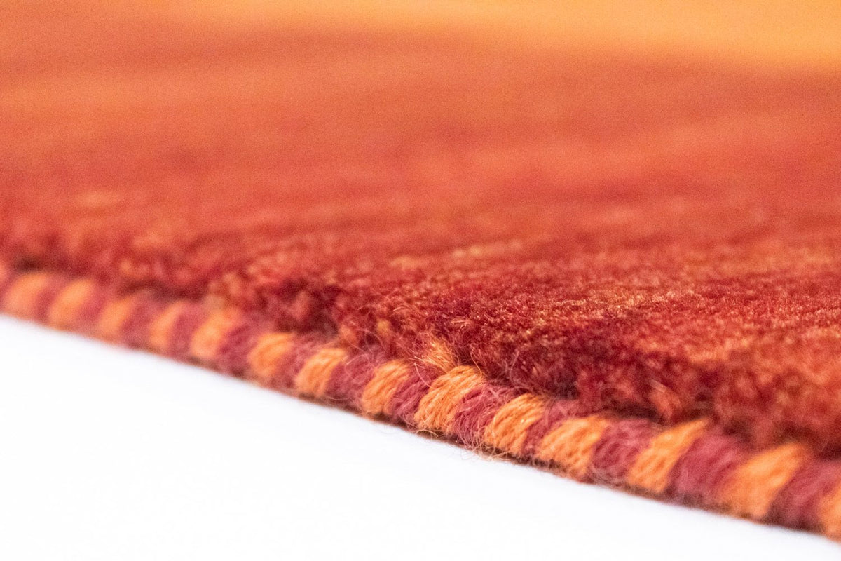 Alfombra Gabbeh - Loribaft Persa - 239 x 175 cm - naranja