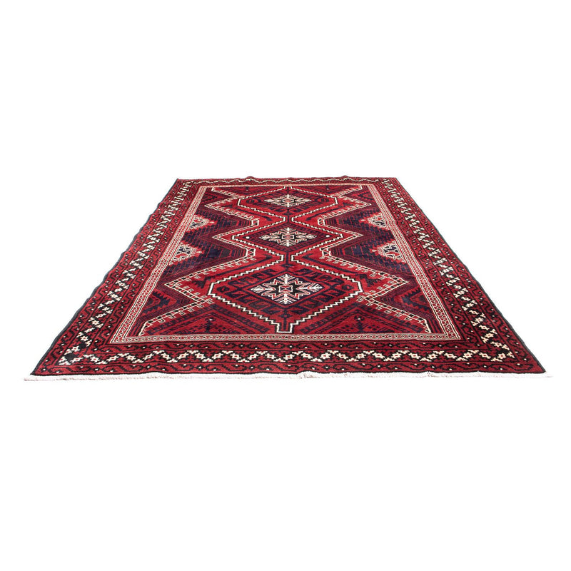 Alfombra persa - Nómada - 326 x 230 cm - rojo oscuro