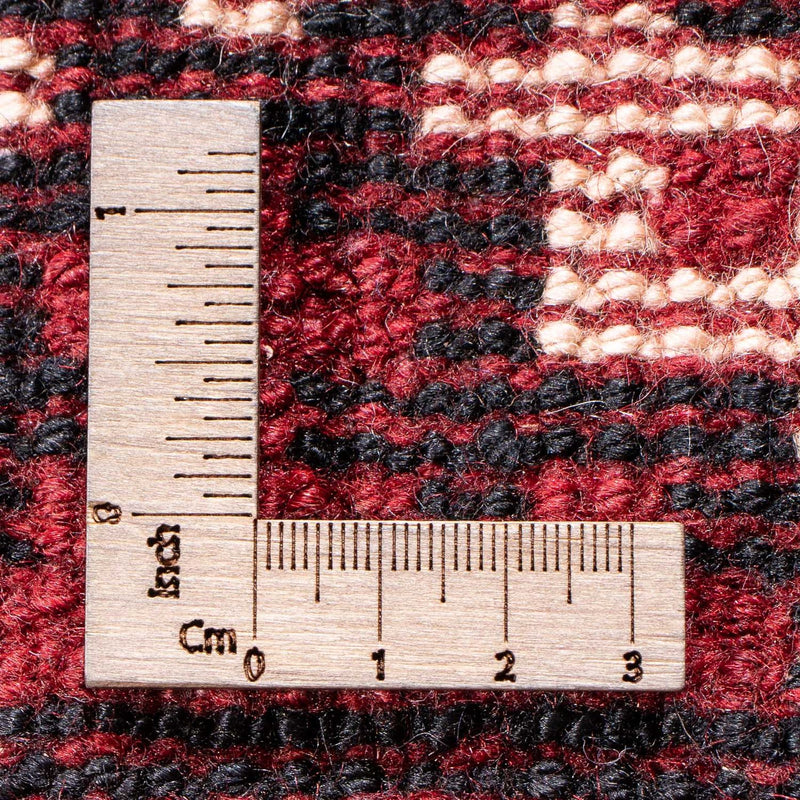 Alfombra persa - Nómada - 326 x 230 cm - rojo oscuro