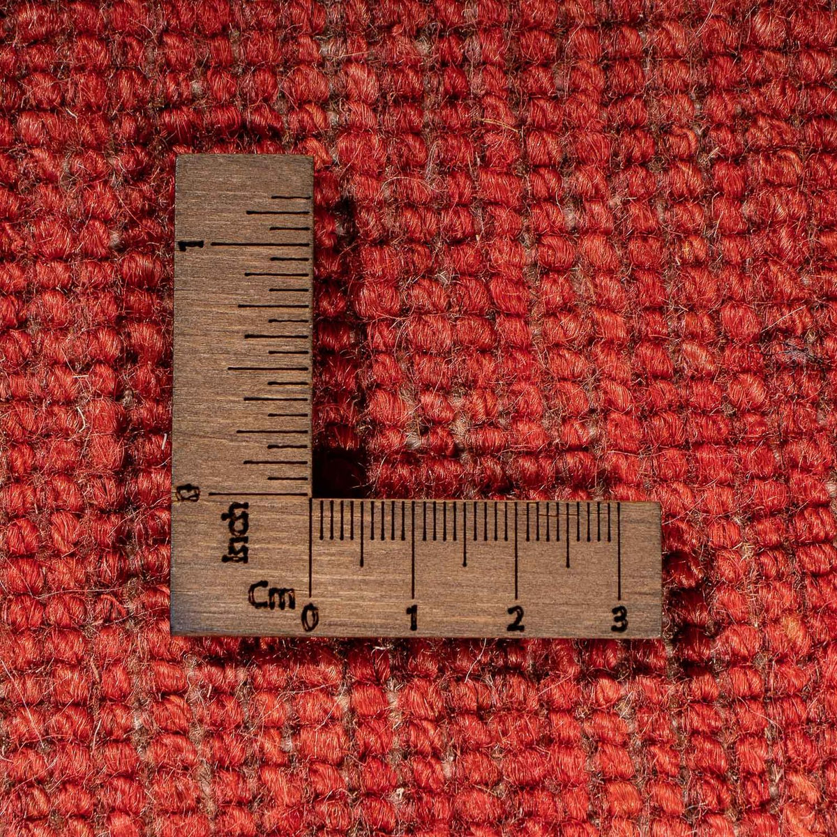 Alfombra Gabbeh - Loribaft Persa - 118 x 75 cm - rojo oscuro