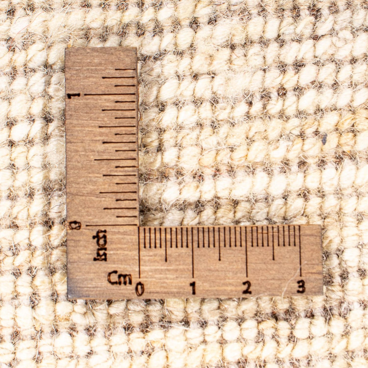 Alfombra Gabbeh - Loribaft Persa - 131 x 72 cm - beige