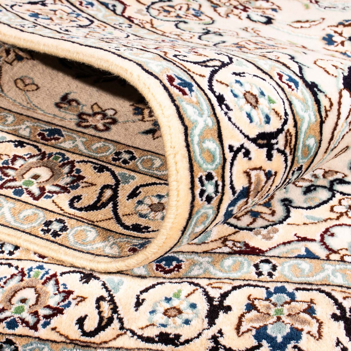 Alfombra Persa - Nain - Real - 175 x 113 cm - beige