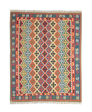 Alfombra Kelim - Oriental - 330 x 257 cm - multicolor