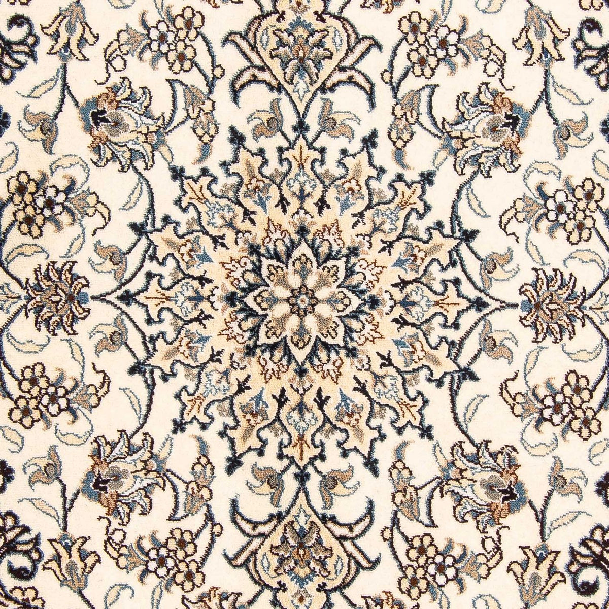 Alfombra persa - Nain - 195 x 145 cm - beige
