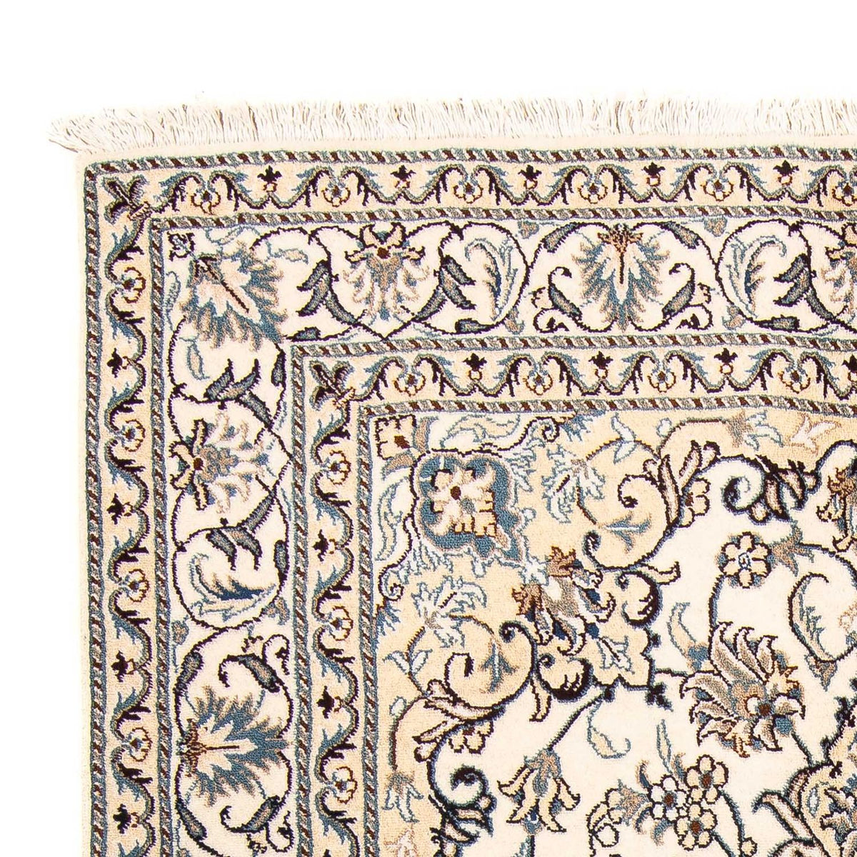 Alfombra persa - Nain - 195 x 145 cm - beige