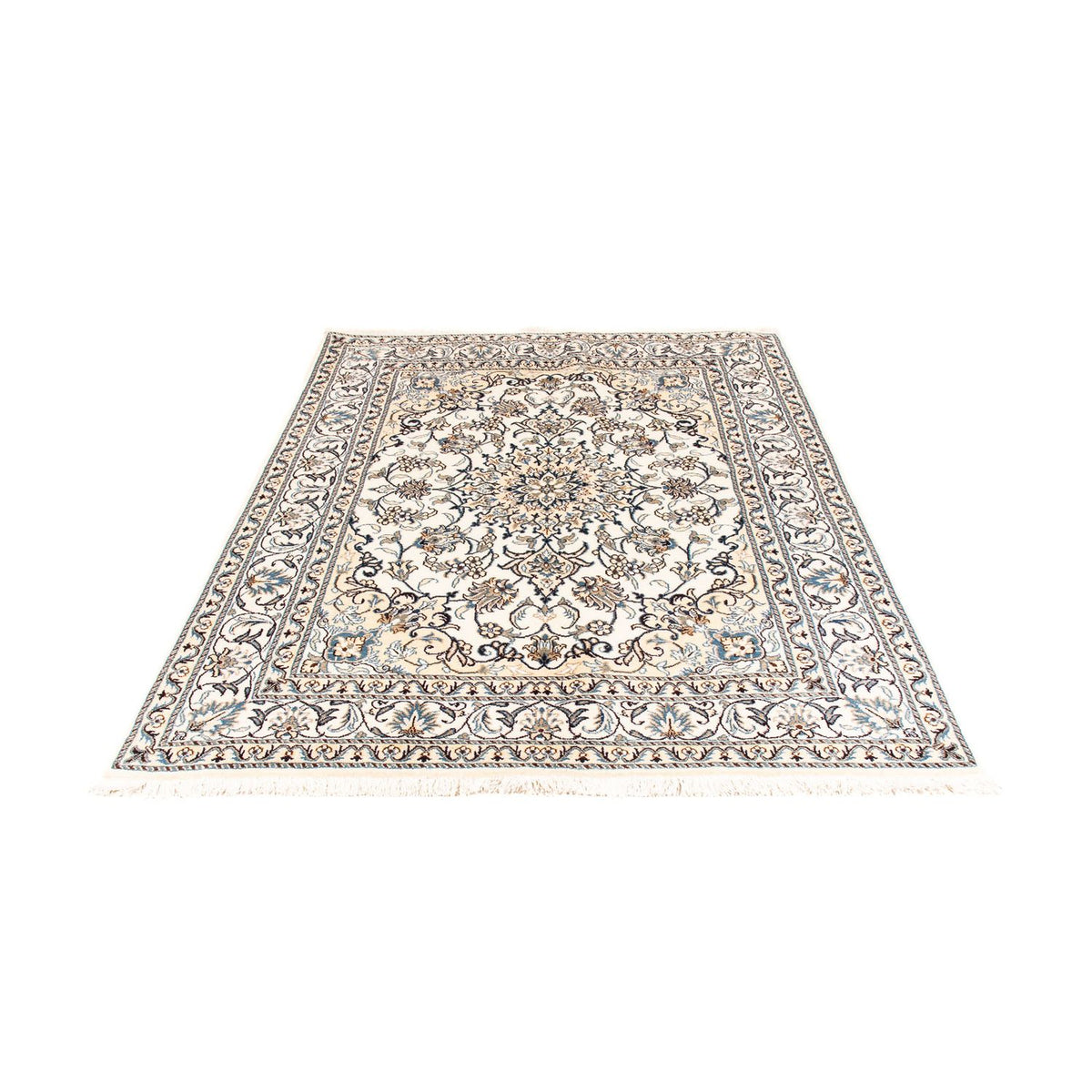 Alfombra persa - Nain - 195 x 145 cm - beige