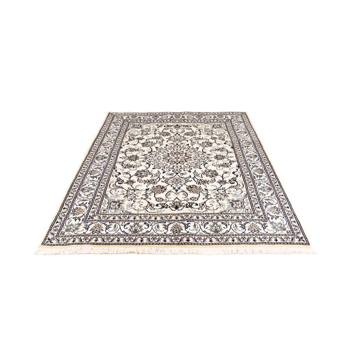Alfombra persa - Nain - 203 x 147 cm - beige