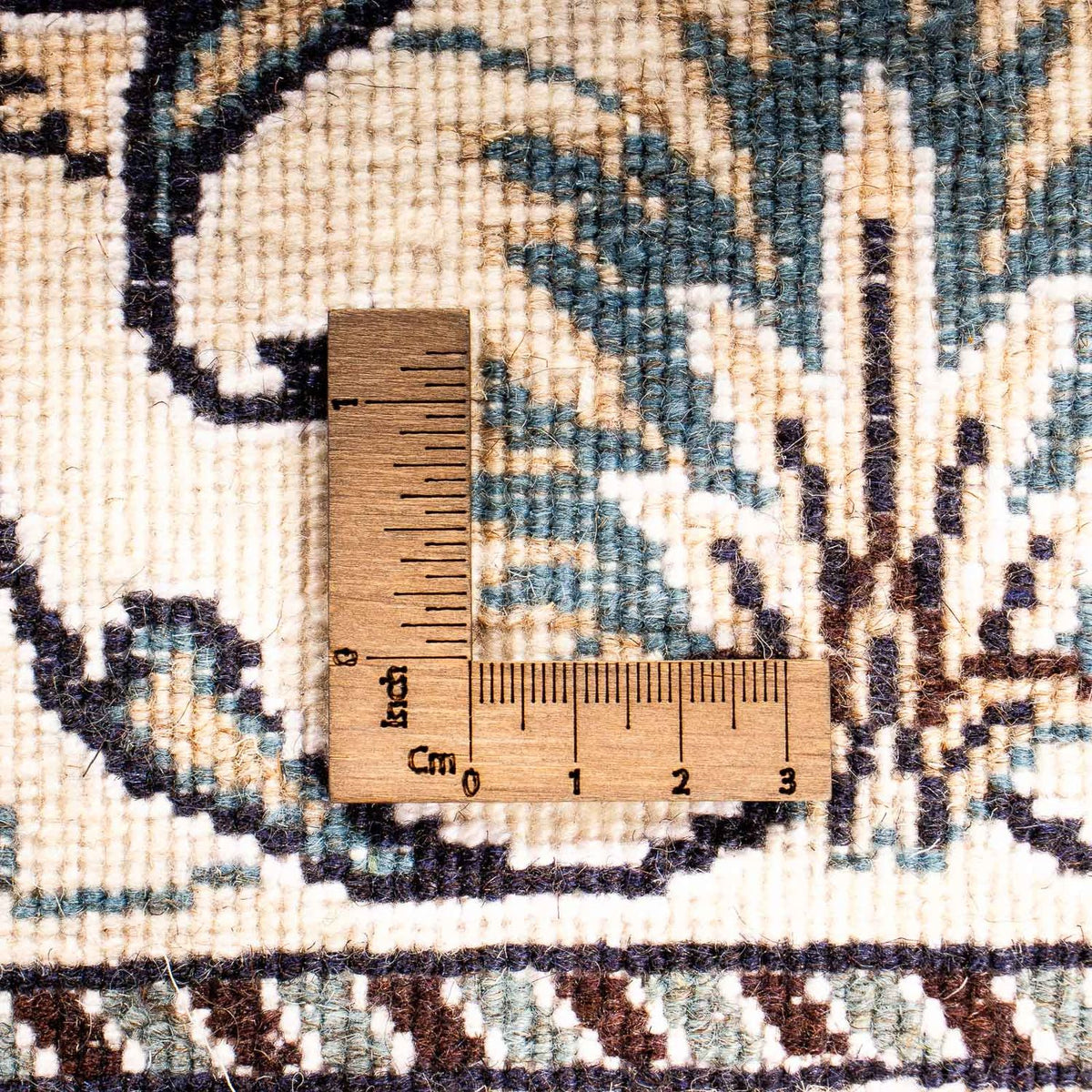Alfombra persa - Nain - 203 x 147 cm - beige