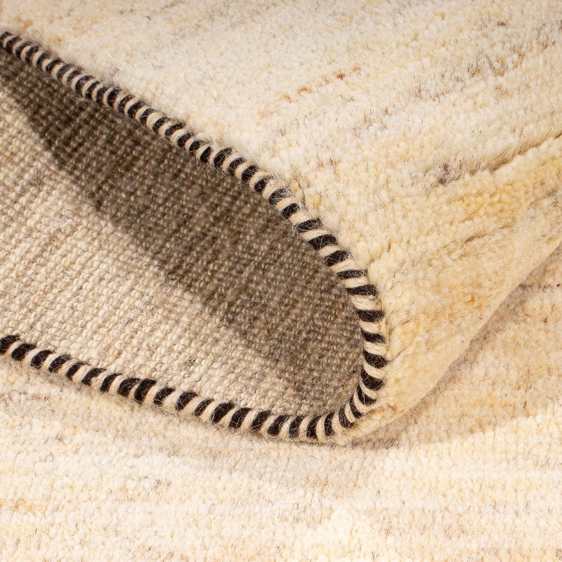 Alfombra Gabbeh - Loribaft Persa - 141 x 73 cm - beige