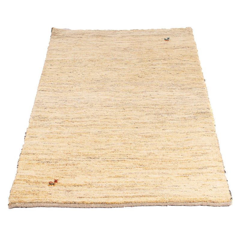 Alfombra Gabbeh - Loribaft Persa - 141 x 73 cm - beige