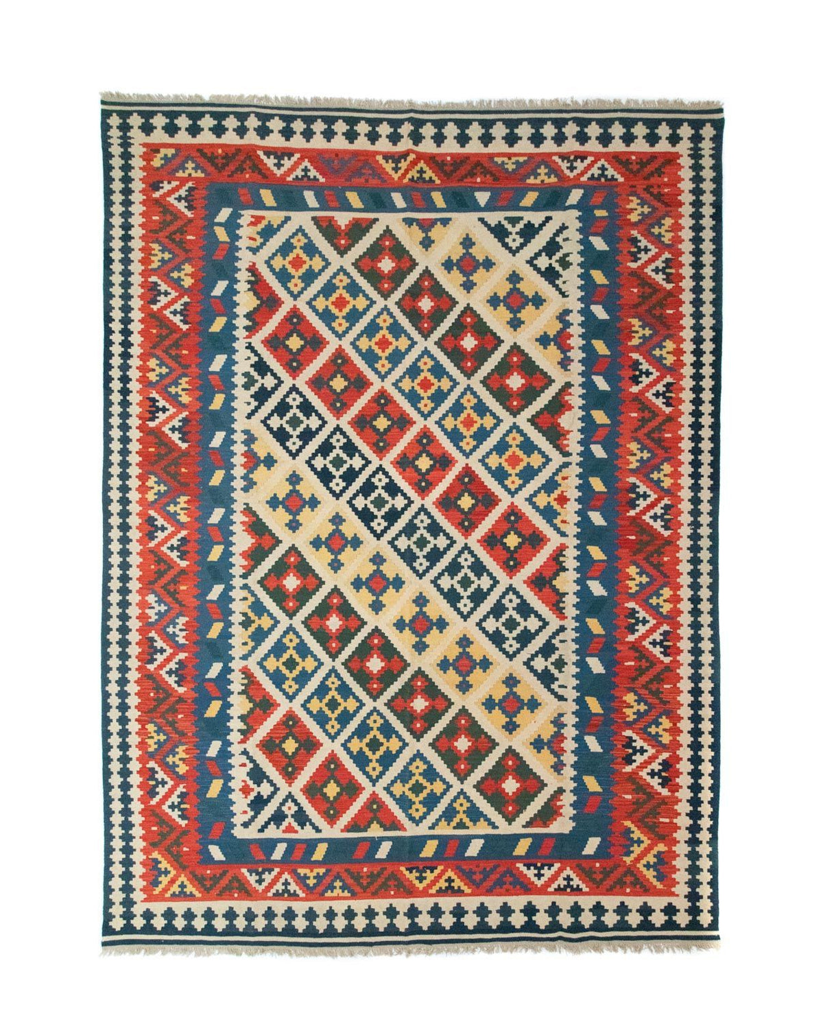 Alfombra Kelim - Oriental - 404 x 295 cm - multicolor