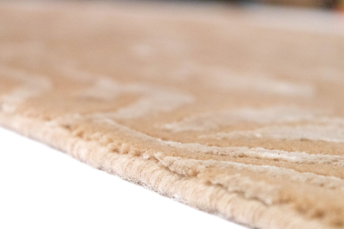 Alfombra de diseño - 200 x 154 cm - beige