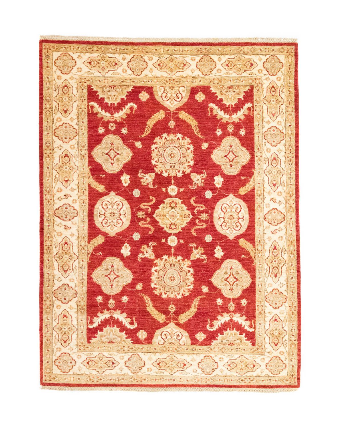 Alfombra Ziegler - 206 x 151 cm - rojo