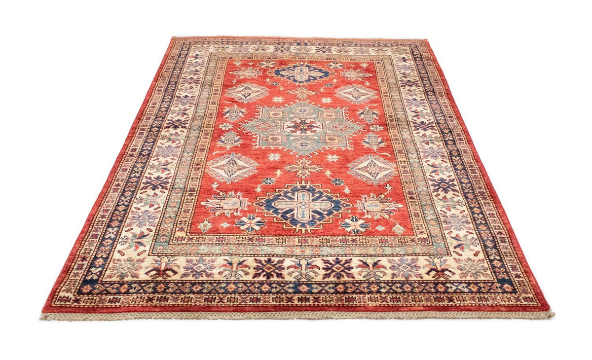 Alfombra Ziegler - Kazak - 207 x 148 cm - naranja