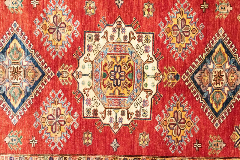 Alfombra Ziegler - Kazak - 200 x 152 cm - naranja