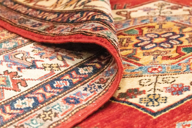 Alfombra Ziegler - Kazak - 200 x 152 cm - naranja