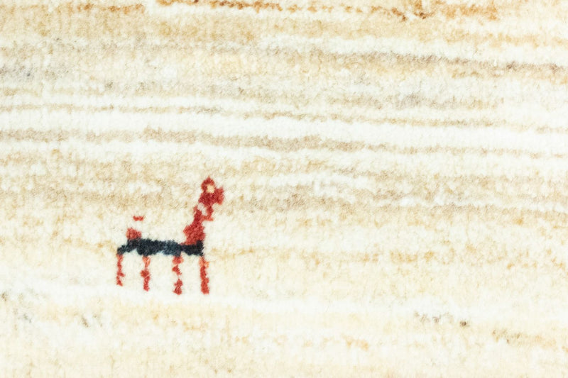 Alfombra Gabbeh - Loribaft Persa - 350 x 234 cm - beige